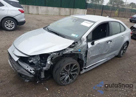 2022 Toyota Corolla Se z USA, uszkodzony, nr VIN JTDS4MCE1NJ099408